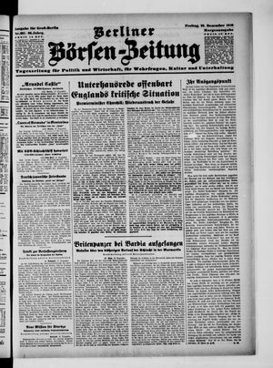 Berliner Börsen-Zeitung vom 20.12.1940