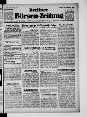 Berliner Börsen-Zeitung vom 27.12.1940
