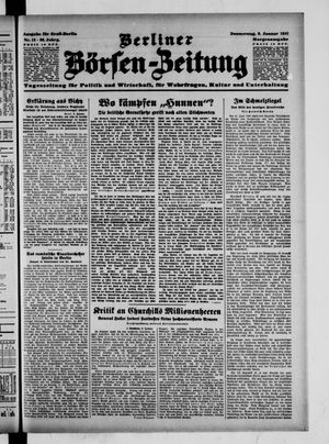 Berliner Börsen-Zeitung vom 09.01.1941