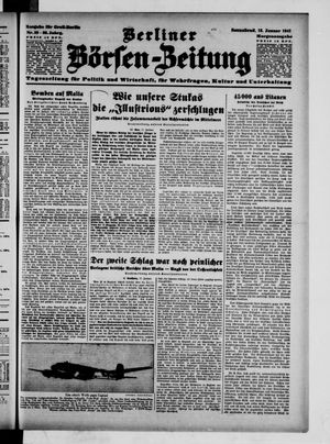 Berliner Börsen-Zeitung vom 18.01.1941