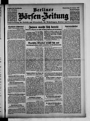 Berliner Börsen-Zeitung vom 23.01.1941