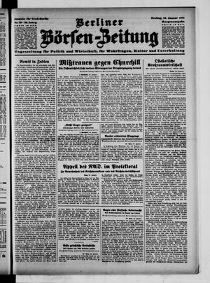 Berliner Börsen-Zeitung vom 24.01.1941
