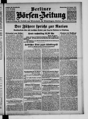 Berliner Börsen-Zeitung vom 30.01.1941