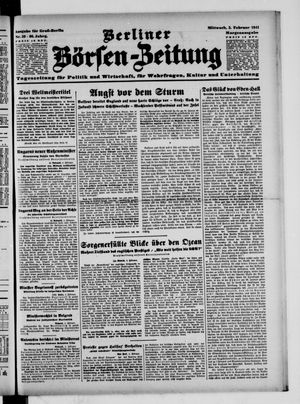 Berliner Börsen-Zeitung vom 05.02.1941