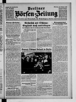 Berliner Börsen-Zeitung vom 18.02.1941