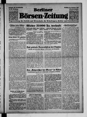 Berliner Börsen-Zeitung vom 28.02.1941