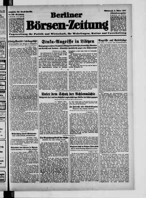 Berliner Börsen-Zeitung vom 05.03.1941