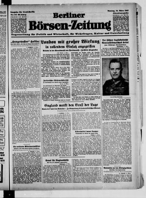 Berliner Börsen-Zeitung vom 10.03.1941