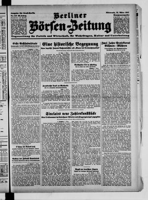 Berliner Börsen-Zeitung vom 12.03.1941