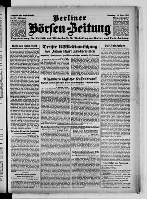 Berliner Börsen-Zeitung vom 16.03.1941