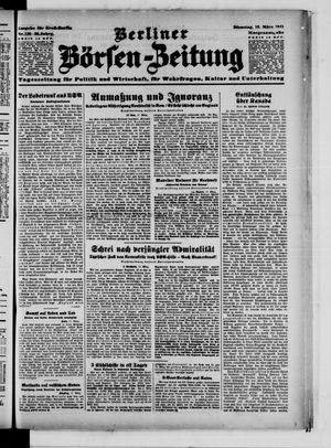 Berliner Börsen-Zeitung vom 18.03.1941