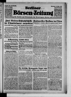 Berliner Börsen-Zeitung vom 18.03.1941