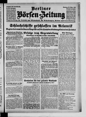 Berliner Börsen-Zeitung vom 23.03.1941