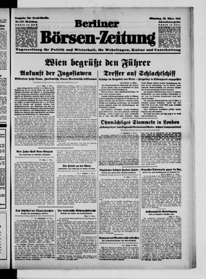 Berliner Börsen-Zeitung vom 25.03.1941