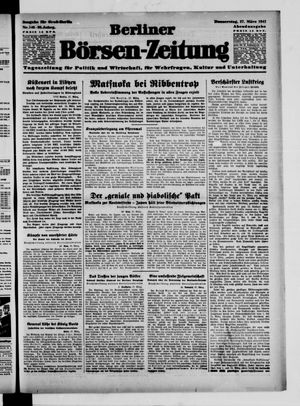 Berliner Börsen-Zeitung vom 27.03.1941