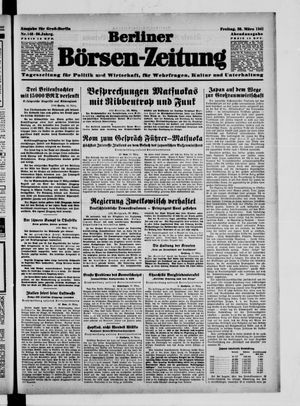Berliner Börsen-Zeitung vom 28.03.1941