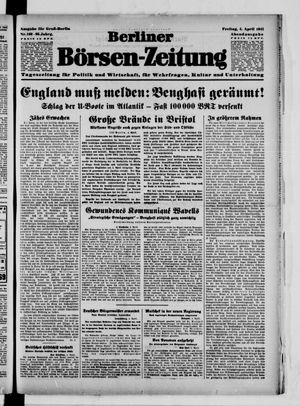 Berliner Börsen-Zeitung vom 04.04.1941