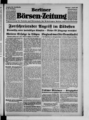 Berliner Börsen-Zeitung vom 07.04.1941