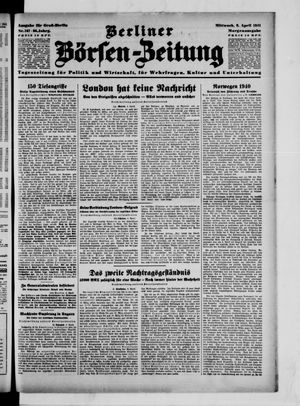 Berliner Börsen-Zeitung vom 09.04.1941
