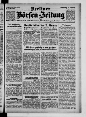 Berliner Börsen-Zeitung vom 17.04.1941