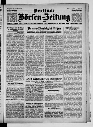 Berliner Börsen-Zeitung vom 29.04.1941