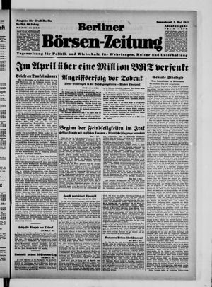 Berliner Börsen-Zeitung vom 03.05.1941