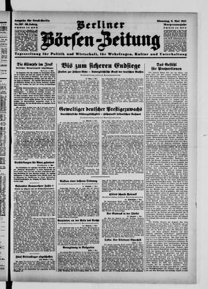 Berliner Börsen-Zeitung vom 06.05.1941