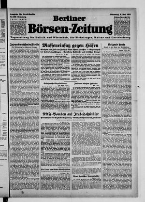 Berliner Börsen-Zeitung vom 06.05.1941