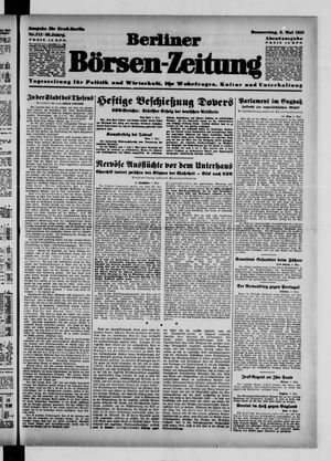 Berliner Börsen-Zeitung vom 08.05.1941