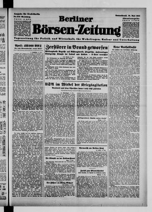 Berliner Börsen-Zeitung vom 10.05.1941