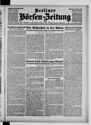 Berliner Börsen-Zeitung vom 20.05.1941