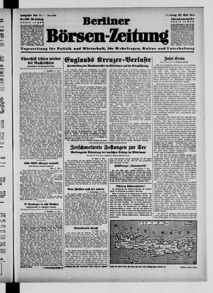 Berliner Börsen-Zeitung vom 23.05.1941
