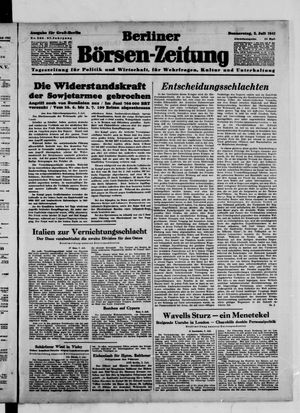Berliner Börsen-Zeitung vom 03.07.1941