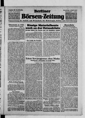 Berliner Börsen-Zeitung vom 04.07.1941