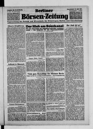 Berliner Börsen-Zeitung vom 12.07.1941