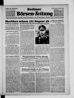 Berliner Börsen-Zeitung vom 16.07.1941