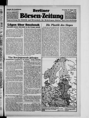 Berliner Börsen-Zeitung vom 12.08.1941