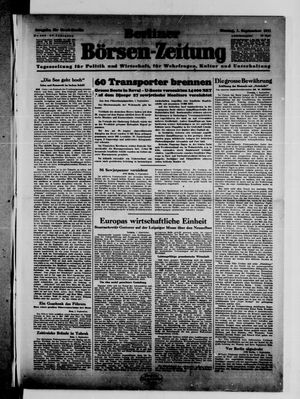 Berliner Börsen-Zeitung vom 01.09.1941
