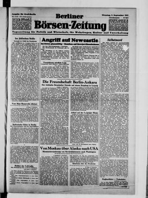 Berliner Börsen-Zeitung vom 02.09.1941