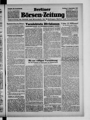 Berliner Börsen-Zeitung vom 05.09.1941