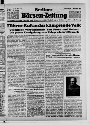 Berliner Börsen-Zeitung vom 04.10.1941