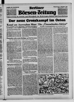 Berliner Börsen-Zeitung vom 09.10.1941