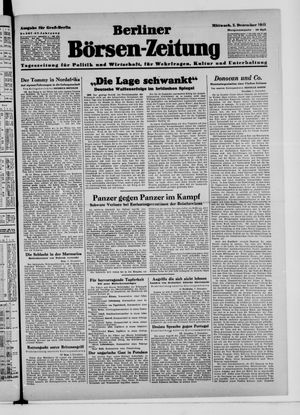 Berliner Börsen-Zeitung vom 03.12.1941