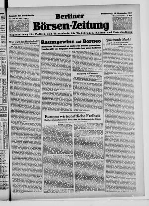 Berliner Börsen-Zeitung vom 18.12.1941