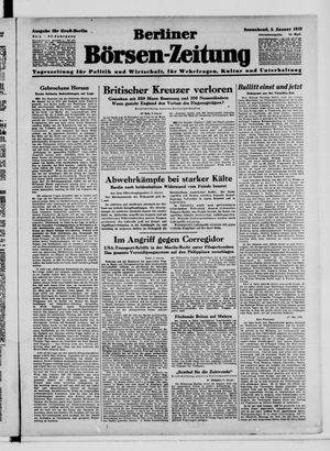 Berliner Börsen-Zeitung vom 03.01.1942