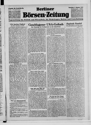 Berliner Börsen-Zeitung on Jan 4, 1942