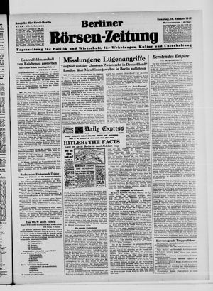 Berliner Börsen-Zeitung on Jan 18, 1942