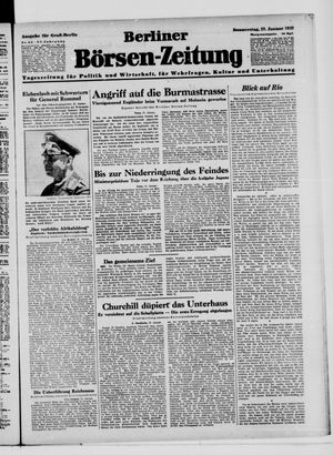 Berliner Börsen-Zeitung on Jan 22, 1942