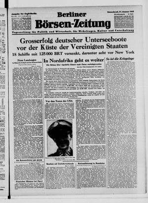 Berliner Börsen-Zeitung vom 24.01.1942