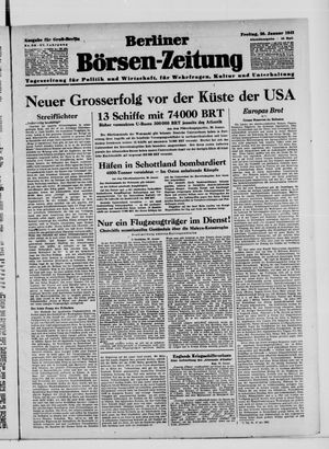 Berliner Börsen-Zeitung on Jan 30, 1942